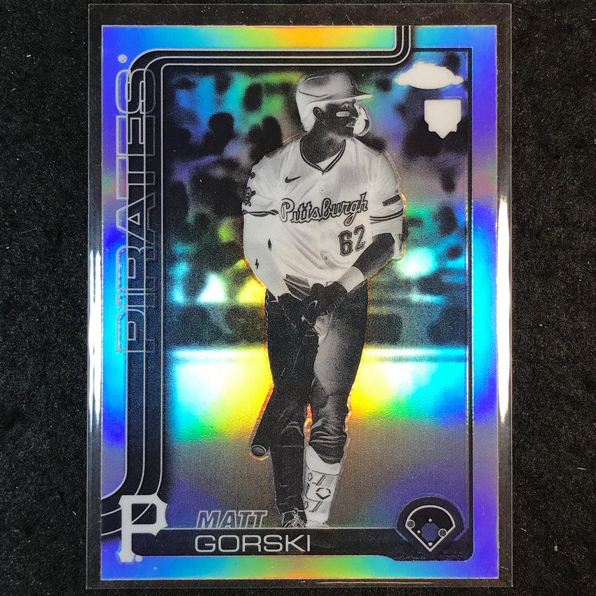 2025 Topps Chrome Update MLB MATT GORSKI Rookie Negative Refractor #USC99