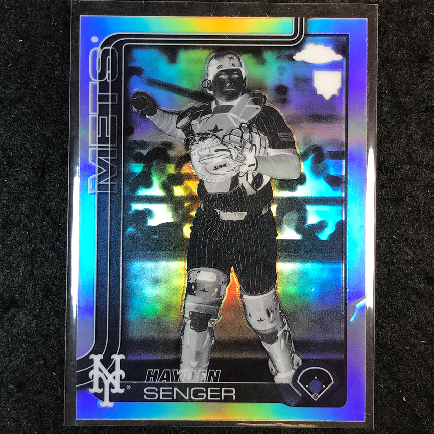 2025 Topps Chrome Update MLB HAYDEN SENGER Rookie Negative Refractor #USC128