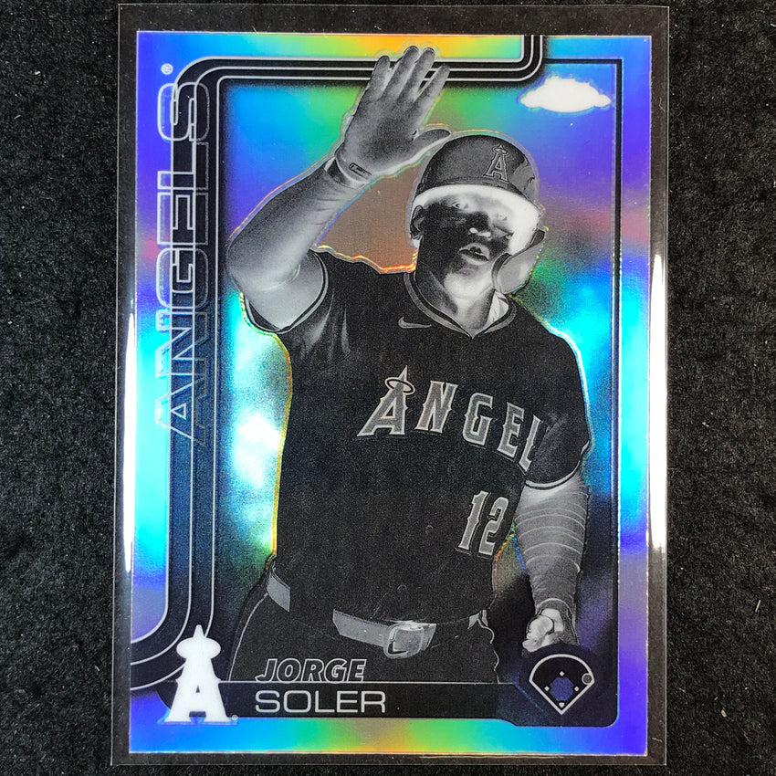 2025 Topps Chrome Update MLB JORGE SOLER Negative Refractor #USC133