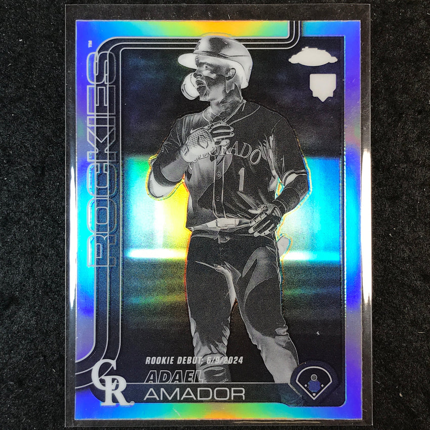 2025 Topps Chrome Update MLB ADAEL AMADOR Rookie Negative Refractor #USC143