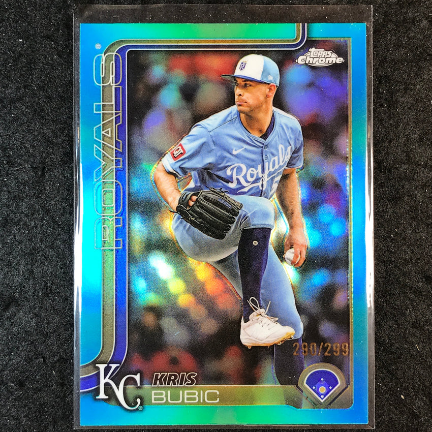 2025 Topps Chrome Update MLB KRIS BUBIC Teal 290/299 #115