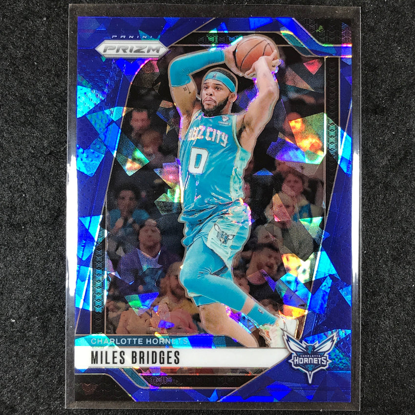 2024-25 Prizm MILES BRIDGES Base Blue Ice /125 #43