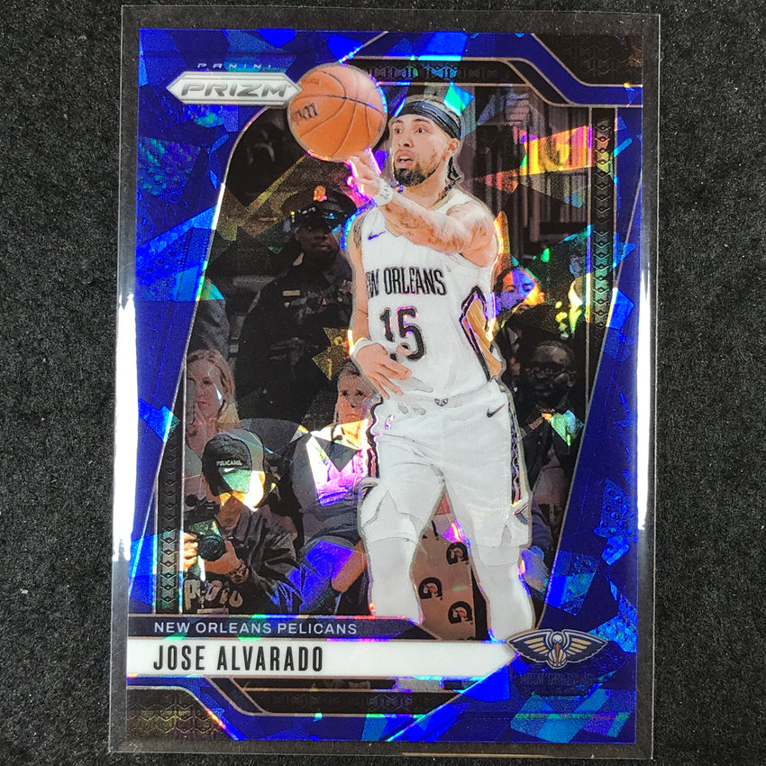 2024-25 Prizm JOSE ALVARADO Base Blue Ice /125 #167