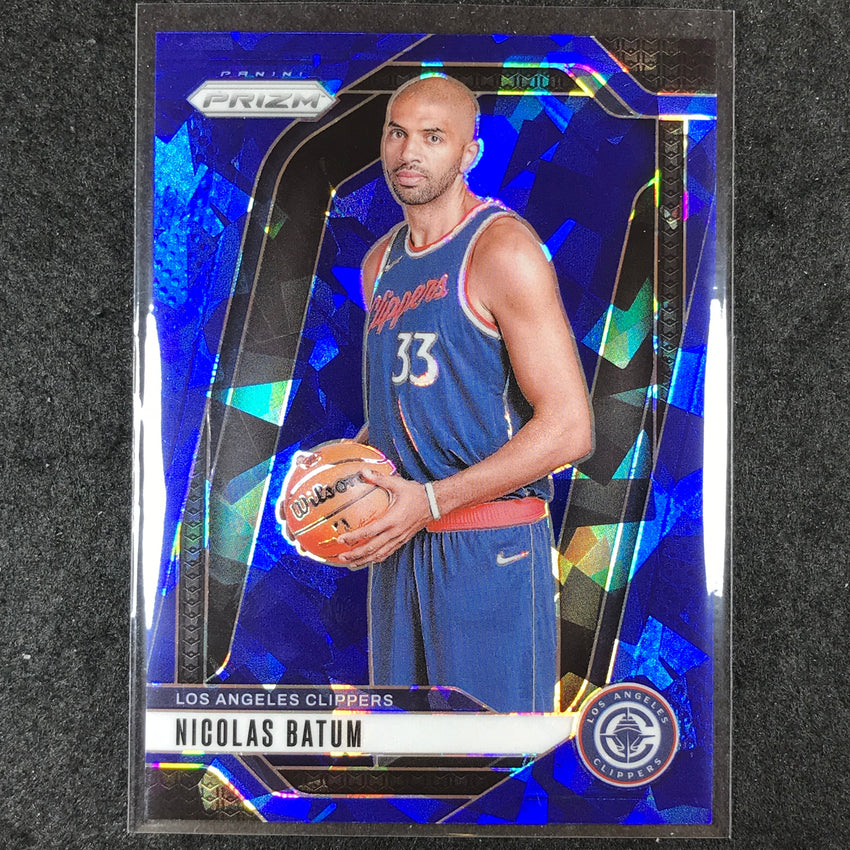 2024-25 Prizm NICOLAS BATUM Base Blue Ice /125 #177