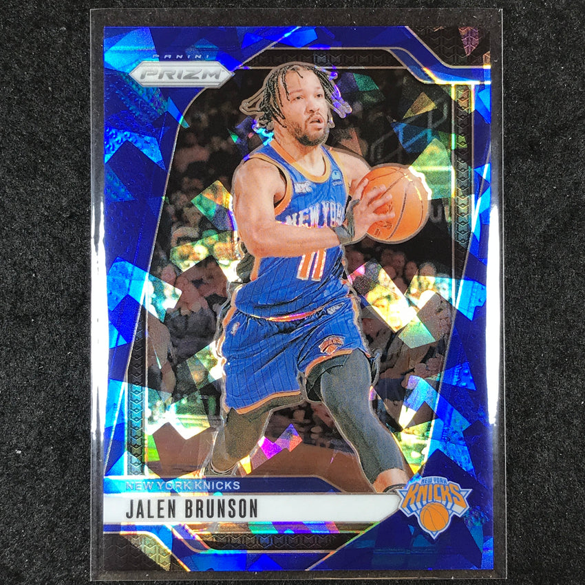 2024-25 Prizm JALEN BRUNSON Base Blue Ice /125 #217