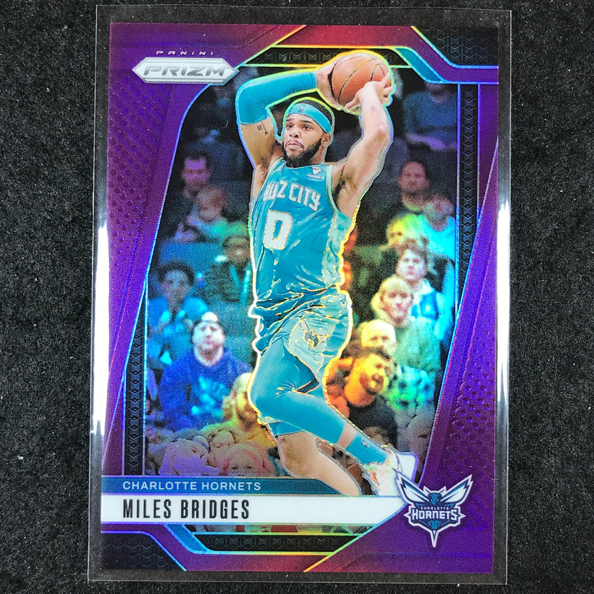 2024-25 Prizm MILES BRIDGES Base Purple 17/99 #43