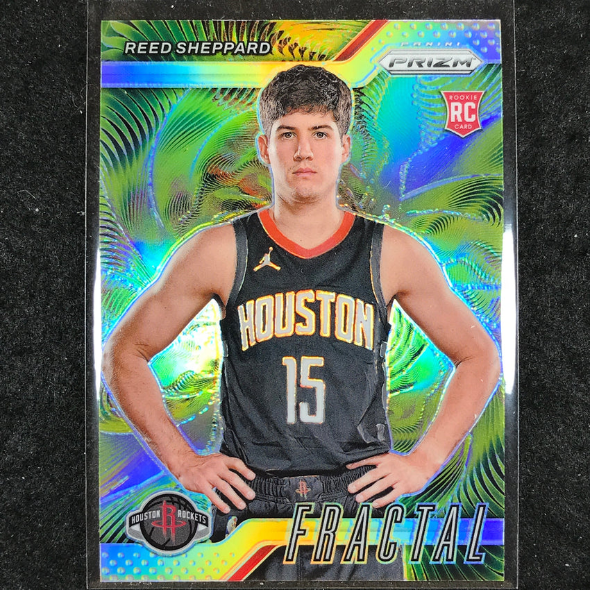 2024-25 Prizm REED SHEPPARD Fractal Rookie Silver #2