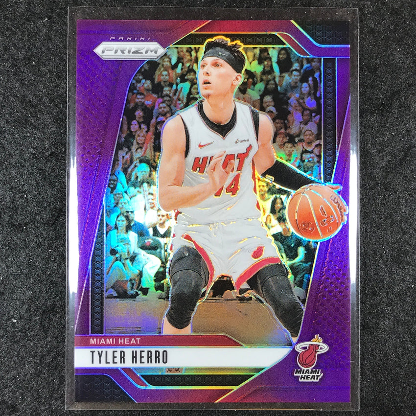2024-25 Prizm TYLER HERRO Base Purple 83/99 #98