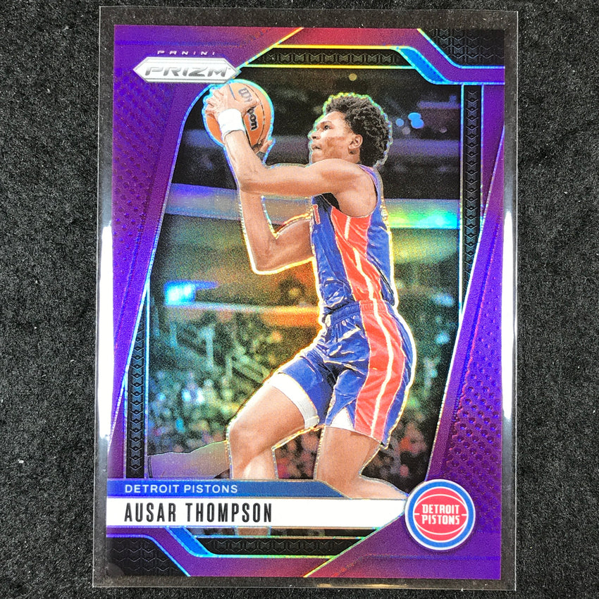 2024-25 Prizm AUSAR THOMPSON Base Purple 51/99 #147