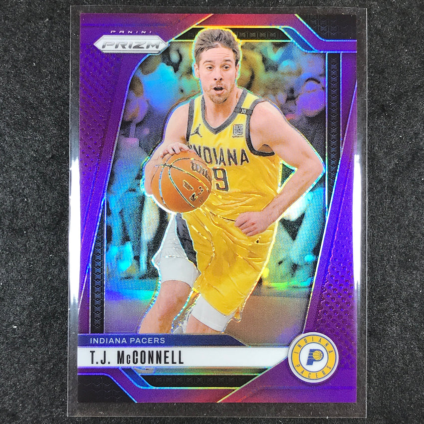 2024-25 Prizm T.J. MCCONNELL Base Purple 76/99 #191