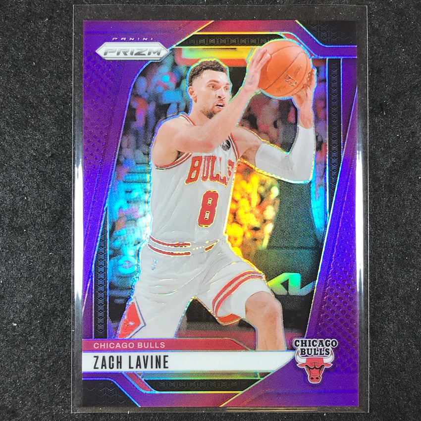 2024-25 Prizm ZACH LAVINE Base Purple 33/99 #192