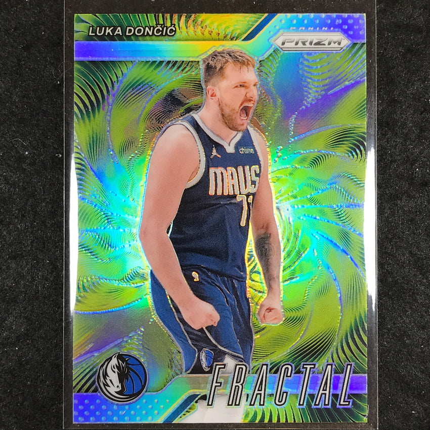 2024-25 Prizm LUKA DONCIC Fractal Silver #4