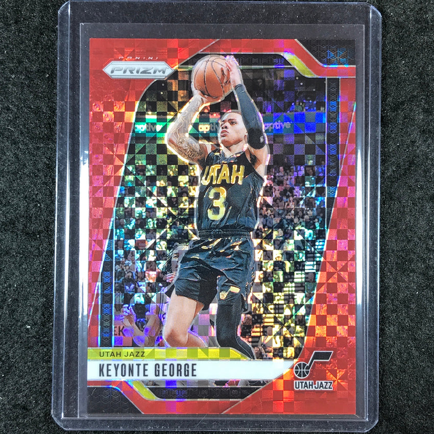 2024-25 Prizm KEYONTE GEORGE Base Red Power 9/75 #87