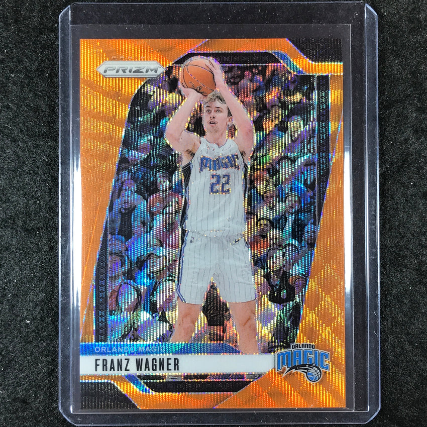 2024-25 Prizm FRANZ WAGNER Base Orange Wave 14/60 #143