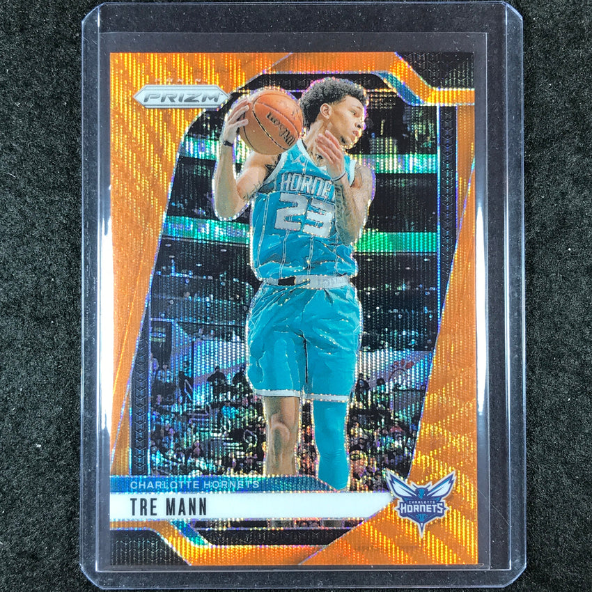 2024-25 Prizm TRE MANN Base Orange Wave 39/60 #179