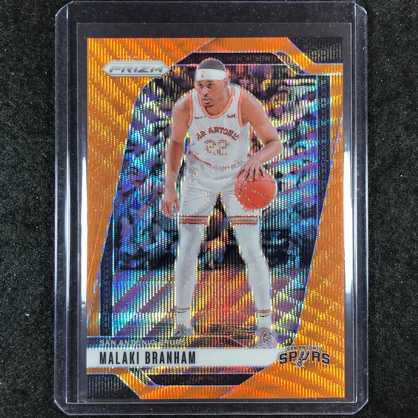 2024-25 Prizm MALAKI BRANHAM Base Orange Wave 39/60 #209