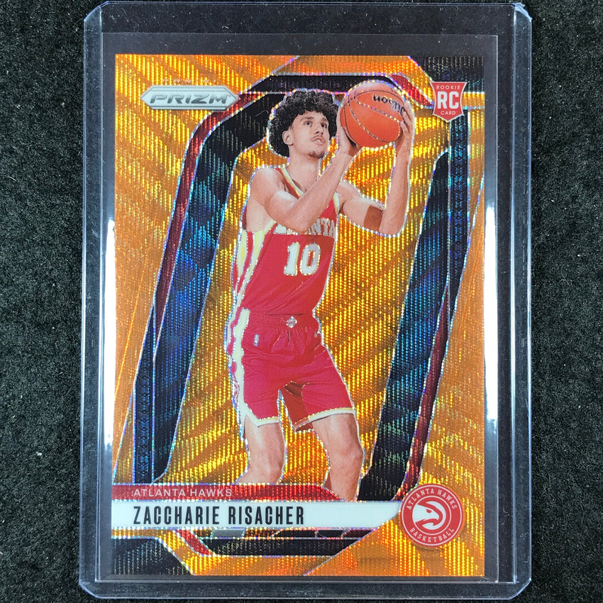 2024-25 Prizm ZACCHARIE RISACHER Rookie Base Orange Wave 3/60 #265
