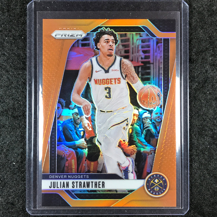 2024-25 Prizm JULIAN STRAWTHER Base Orange 4/49 #92