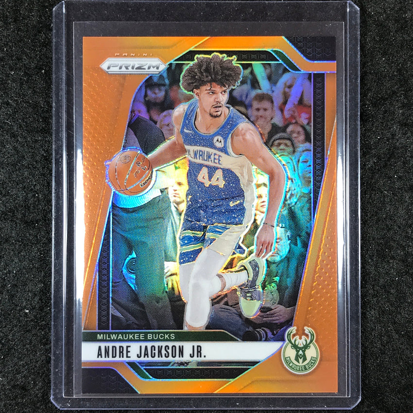 2024-25 Prizm ANDRE JACKSON JR. Base Orange 5/49 #52