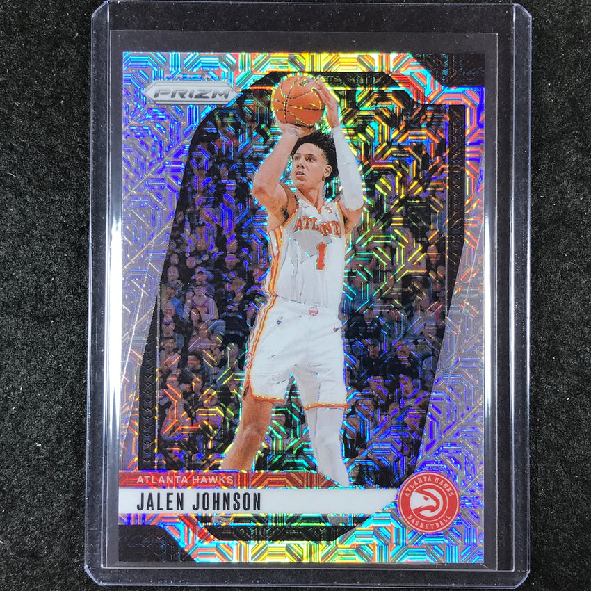 2024-25 Prizm JALEN JOHNSON Base Mojo 9/25 #120