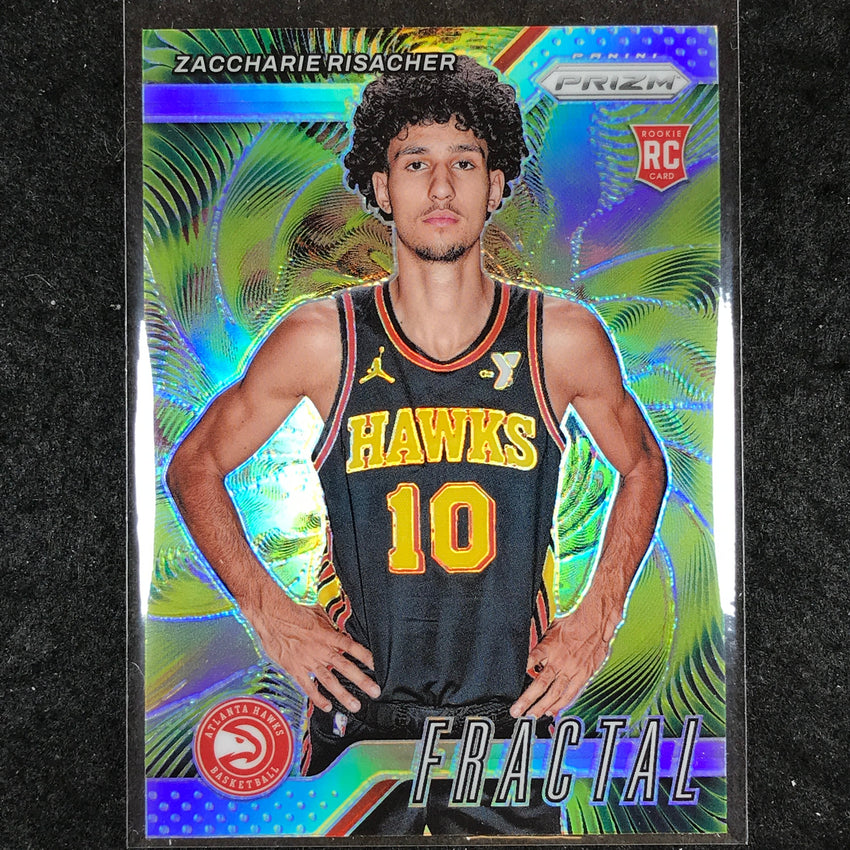 2024-25 Prizm ZACCHARIE RISACHER Fractal Rookie Silver #8