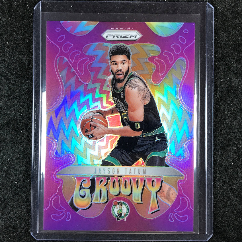 2024-25 Prizm JAYSON TATUM Groovy SSP #30