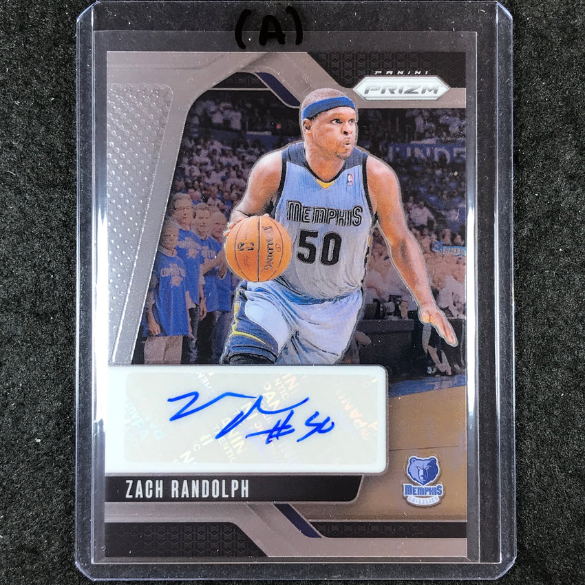 2024-25 Prizm ZACH RANDOLPH Signatures Auto Base #ZRG (A)