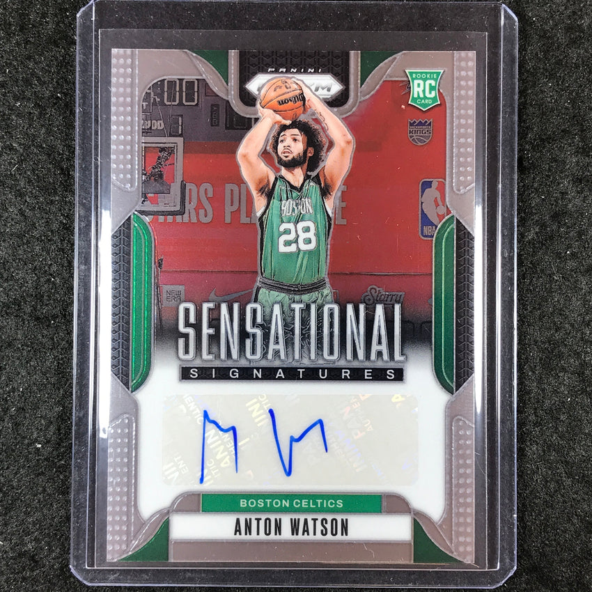 2024-25 Prizm ANTON WATSON Sensational Signatures Rookie Auto Base #AWC