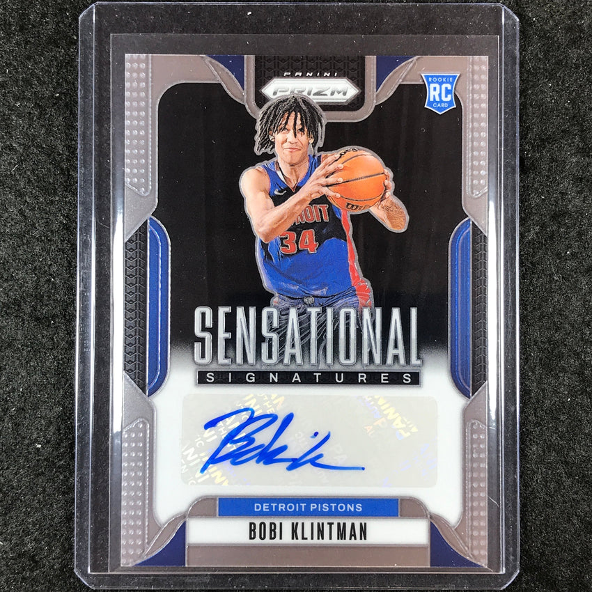 2024-25 Prizm BOBI KLINTMAN Sensational Signatures Rookie Auto Base #BKP