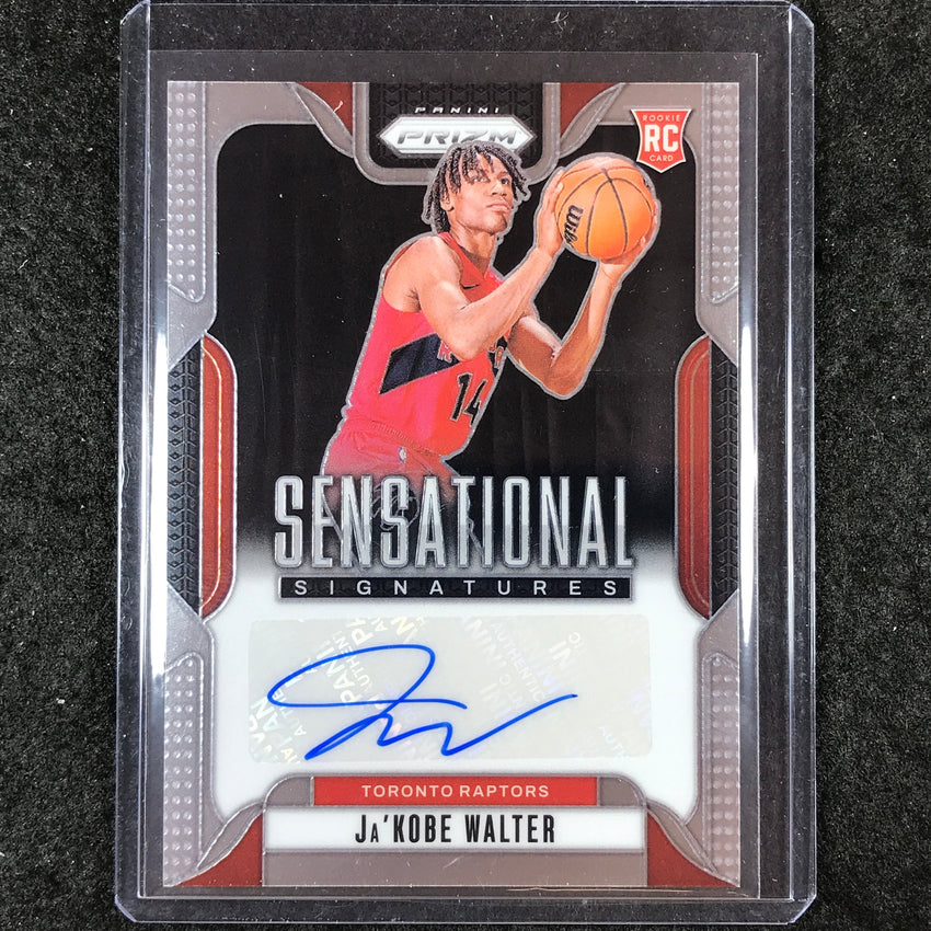 2024-25 Prizm JA'KOBE WALTER Sensational Signatures Rookie Auto Base #JKW
