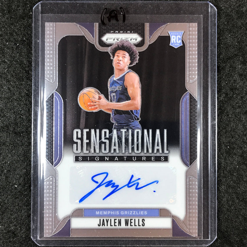 2024-25 Prizm JAYLEN WELLS Sensational Signatures Rookie Auto Base #JWG (A)