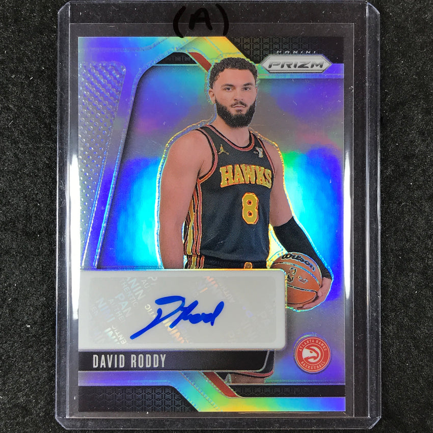 2024-25 Prizm DAVID RODDY Signatures Auto Silver Prizm #DRH (A)