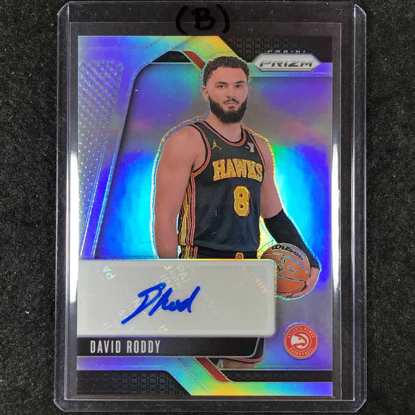 2024-25 Prizm DAVID RODDY Signatures Auto Silver Prizm #DRH (B)
