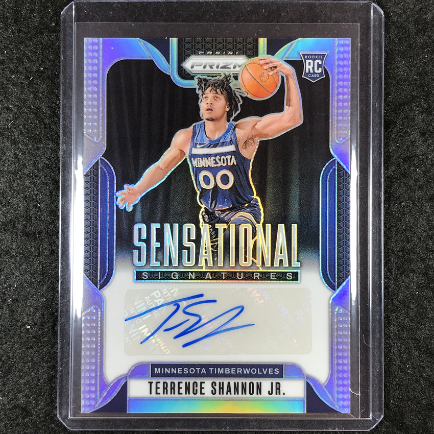 2024-25 Prizm TERRENCE SHANNON JR Sensational Signatures Rookie Auto Silver #TSJ