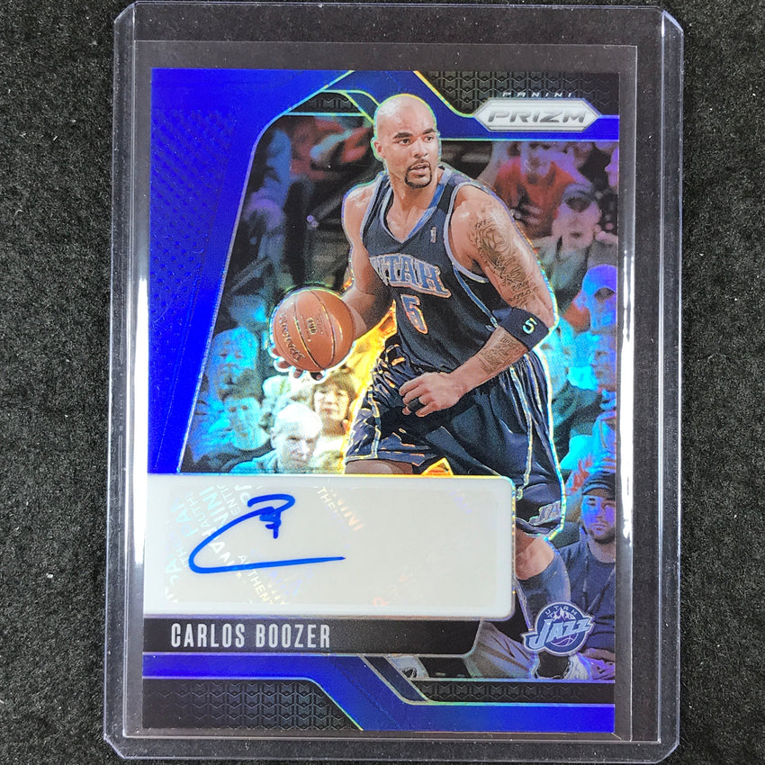 2024-25 Prizm CARLOS BOOZER Signatures Auto Blue 4/49