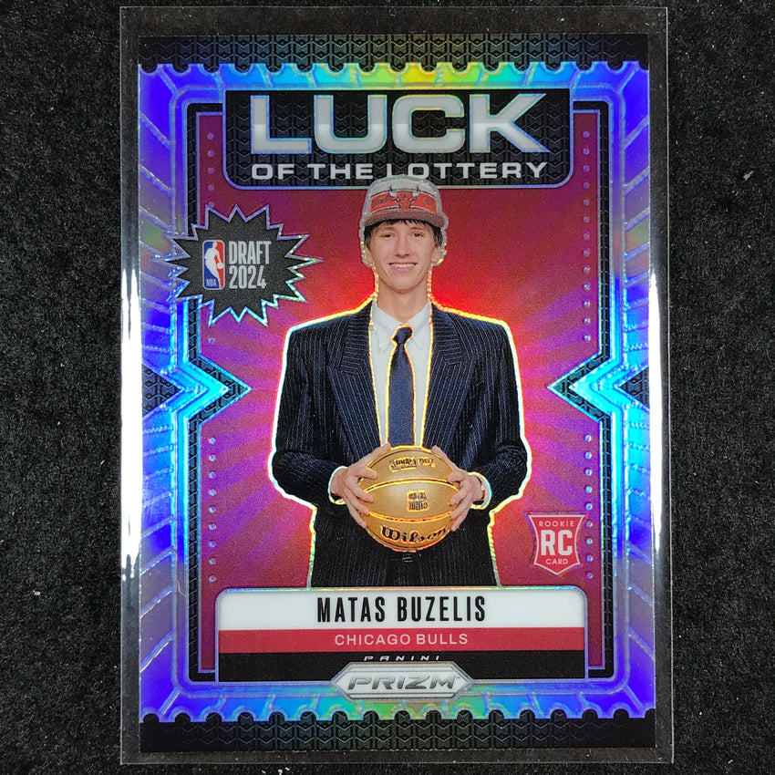 2024-25 Prizm MATAS BUZELIS Luck of the Lottery Rookie Silver #8