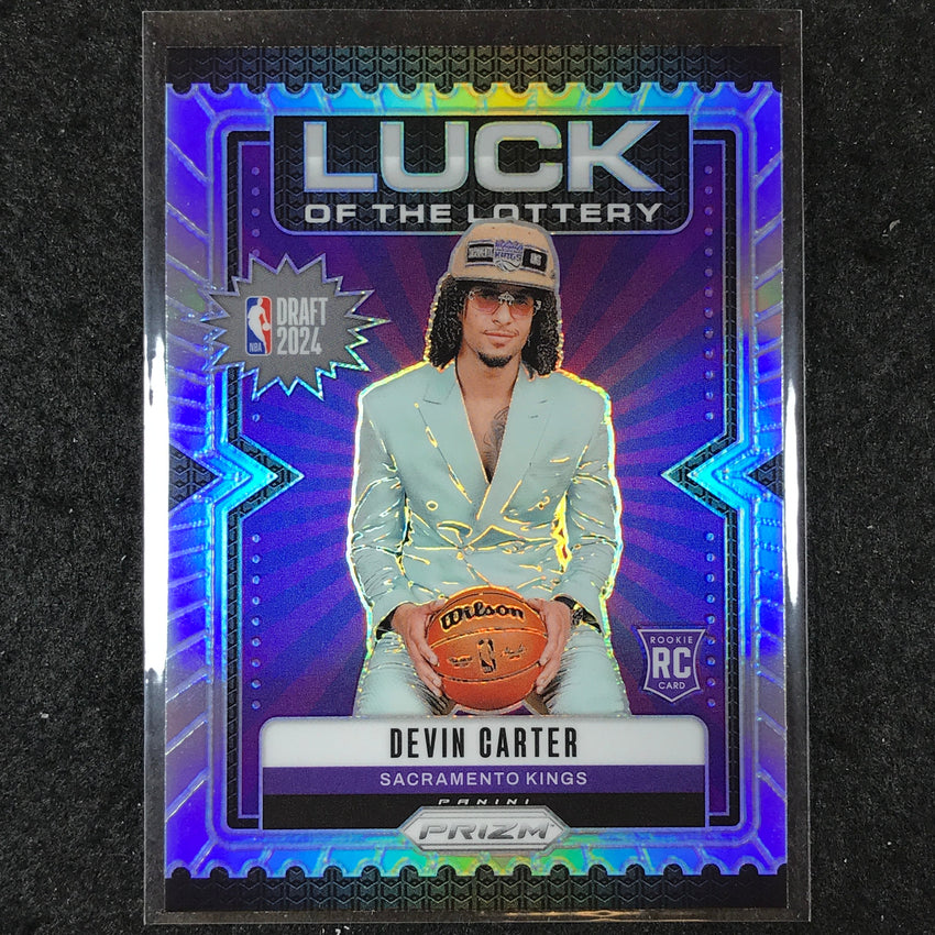 2024-25 Prizm DEVIN CARTER Luck of the Lottery Rookie Silver #11
