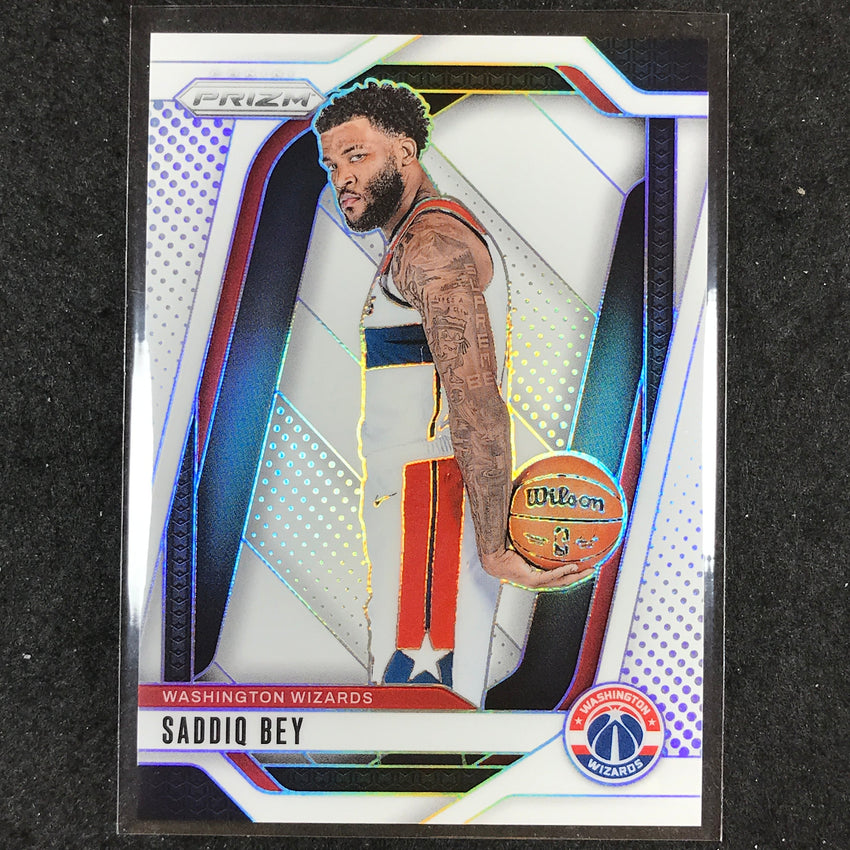 2024-25 Prizm SADDIQ BEY Base White /175 #44