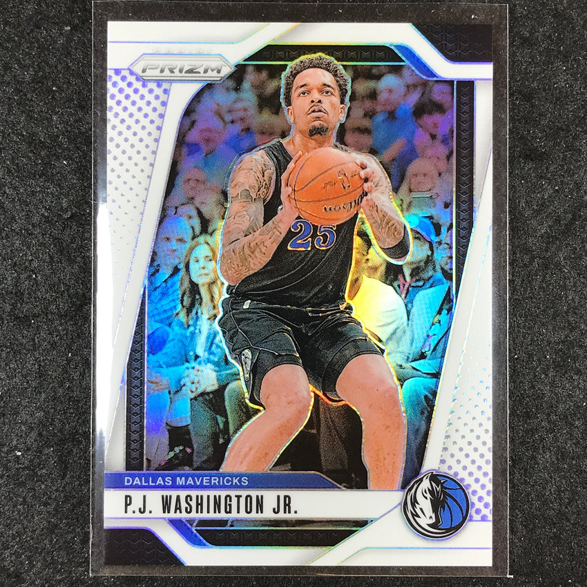 2024-25 Prizm P.J. WASHINGTON JR. Base White /175 #174