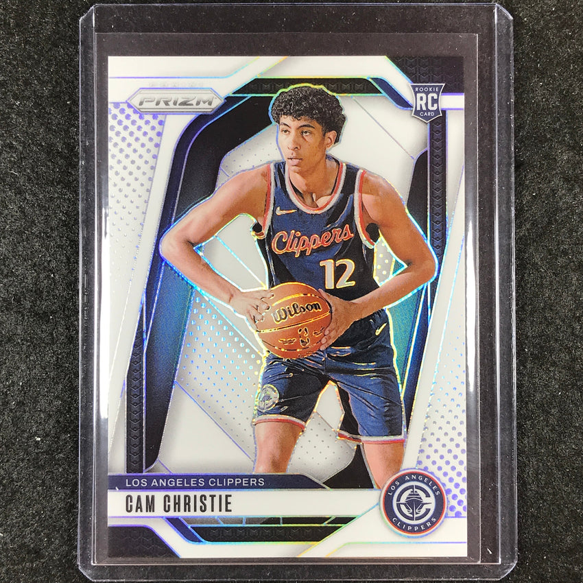 2024-25 Prizm CAM CHRISTIE Rookie Base White /175 #242