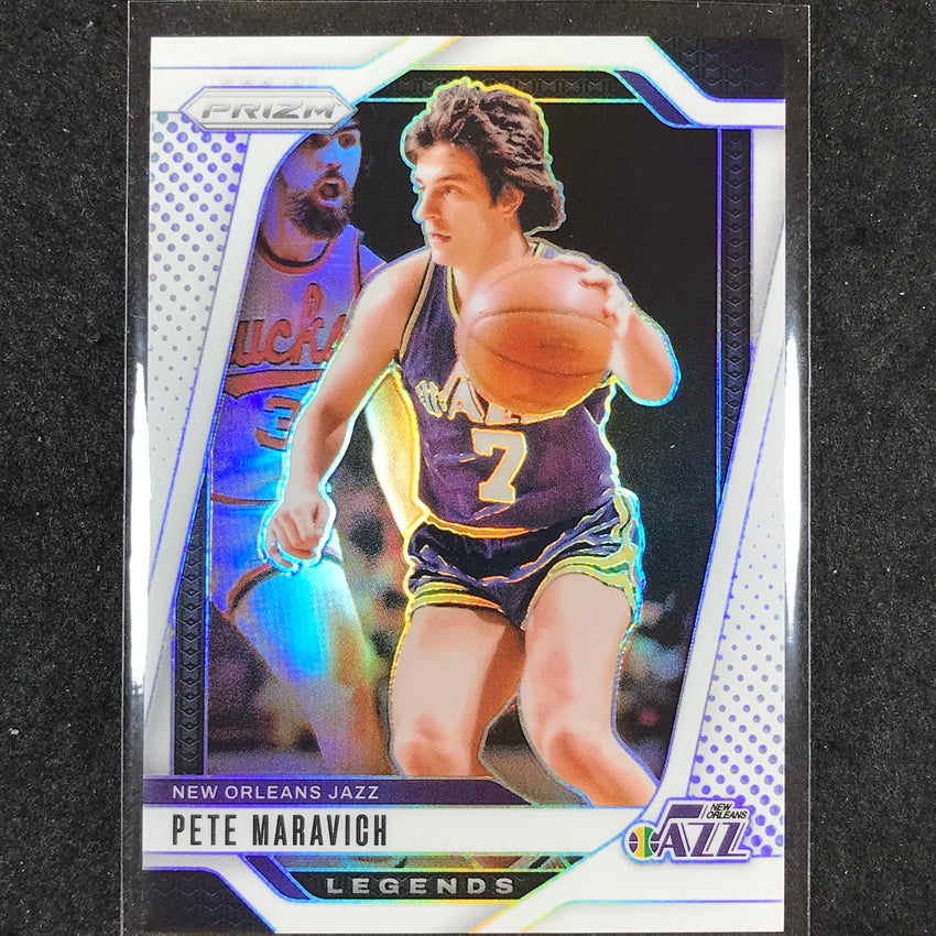 2024-25 Prizm PETE MARAVICH Legends Base White /175 #278