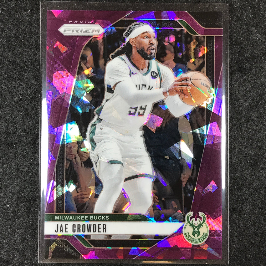 2024-25 Prizm JAE CROWDER Base Purple Ice /149 #35