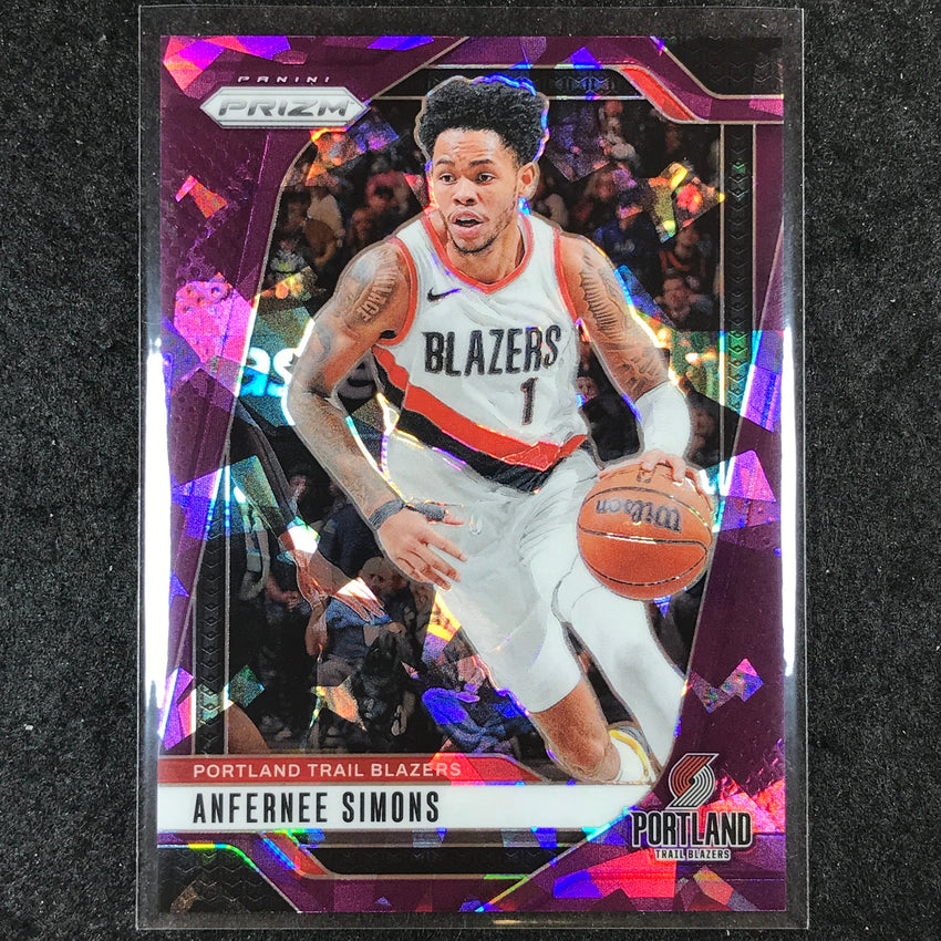 2024-25 Prizm ANFERNEE SIMONS Base Purple Ice /149 #45