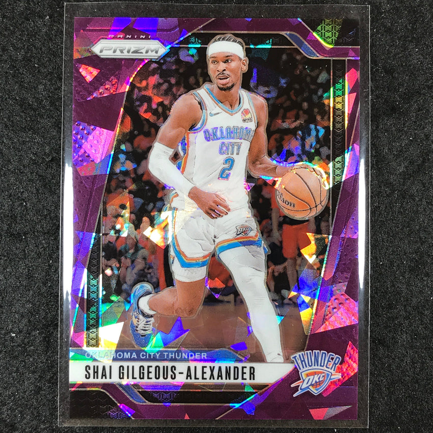 2024-25 Prizm SHAI GILGEOUS-ALEXANDER Base Purple Ice /149 #113