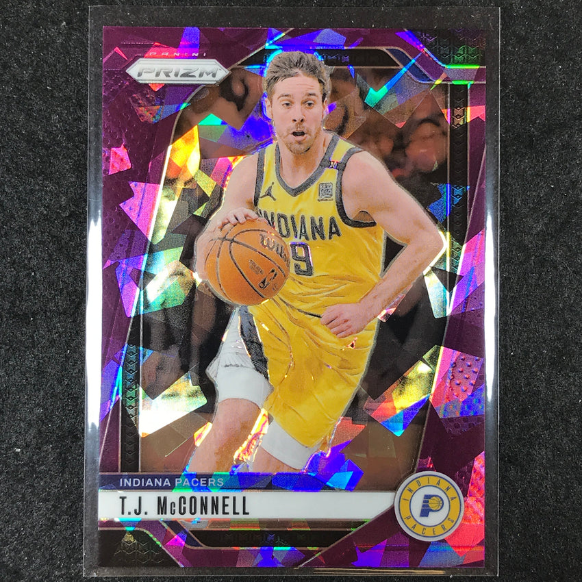 2024-25 Prizm T.J. MCCONNELL Base Purple Ice /149 #191