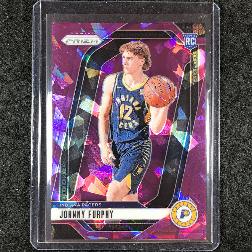 2024-25 Prizm JOHNNY FURPHY Rookie Base Purple Ice /149 #237