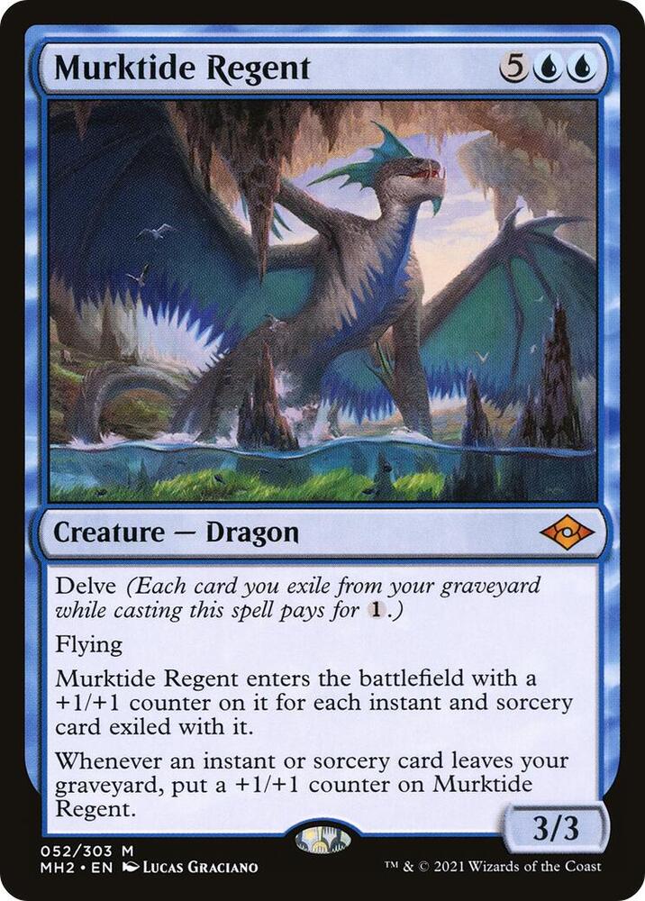 Murktide Regent - 052/303 - Mythic Modern Horizons 2