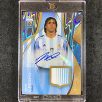 2024 Topps Lineage Argentina HERNAN CRESPO The King's Colors Relic Auto 2/50