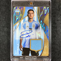 2024 Topps Lineage Argentina PAULO DYBALA The King's Colors Relic Auto 32/50