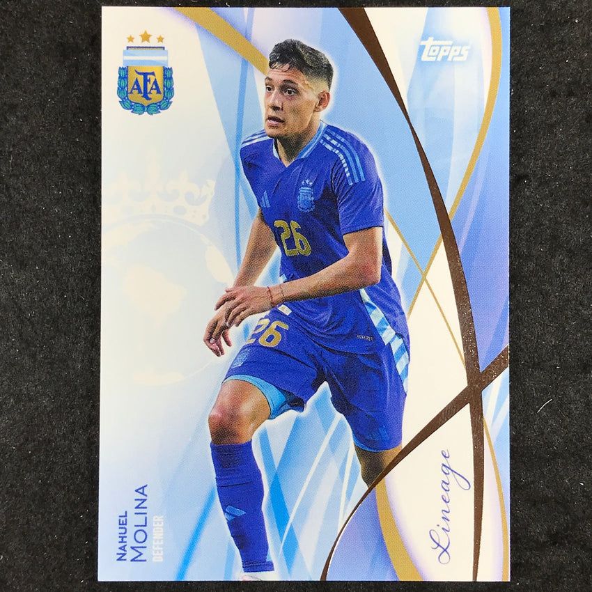 2024 Topps Lineage Argentina NAHUEL MOLINA Icons Base #17